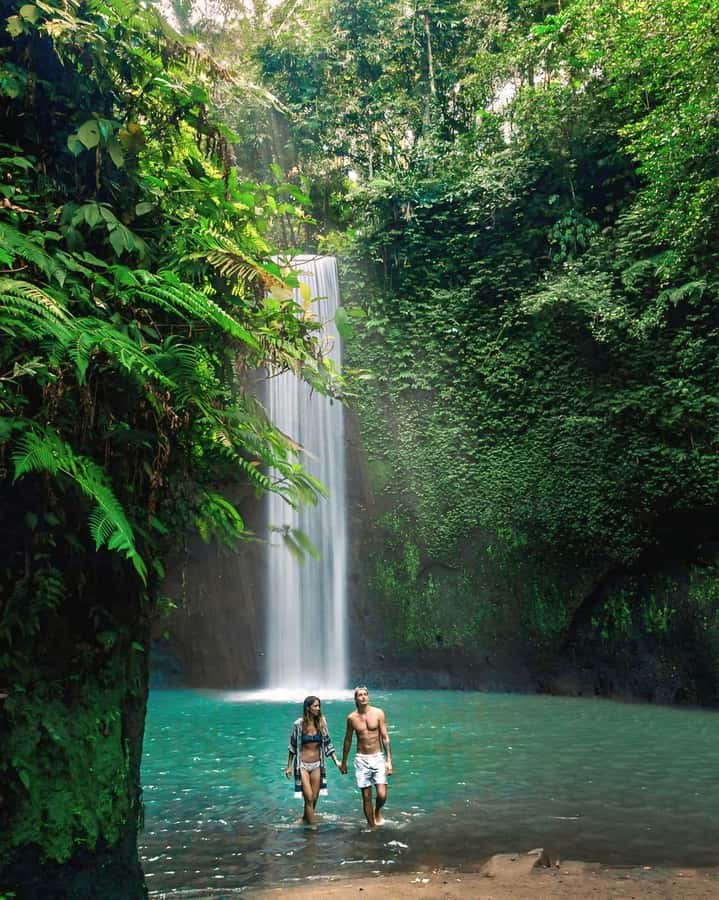 Ubud: Private Scenic Waterfalls and Rice Terraces Tour - Tibumana Waterfall: Swim Time and a Softer Ubud Vibe
