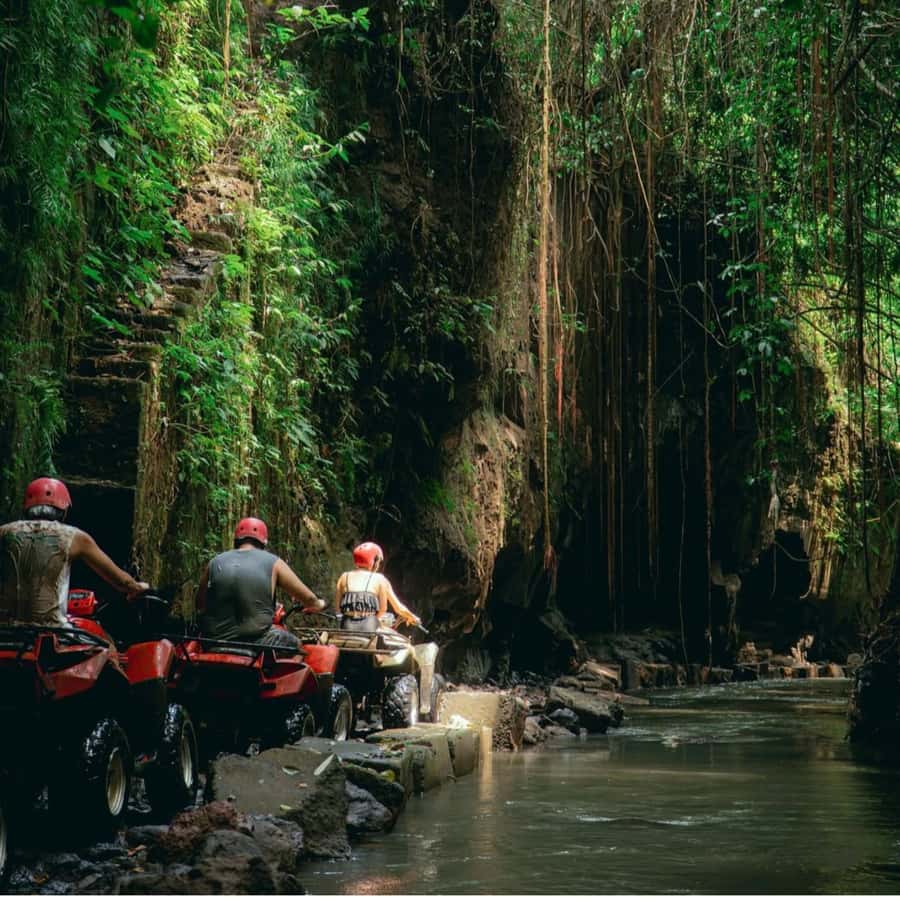 Ubud: Quad ATV Waterfalls & Barong Caves - Guides make the difference: safety, humor, and photo help