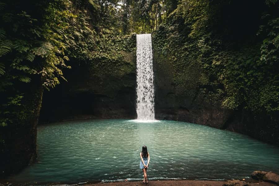 Ubud: Rice Terrace, Holy Water Temple & Waterfalls Trek Tour - Tirta Empul Holy Spring Water Temple: Ritual Etiquette and the Cleansing Add-On