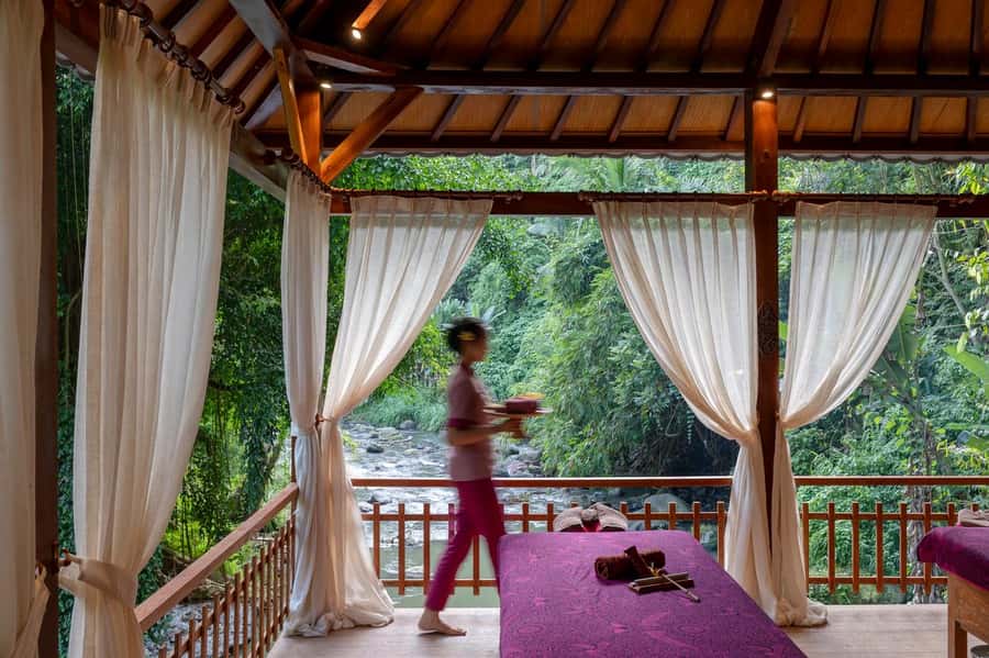 Ubud: Riverfront Massage & Flower Bath at Ayusha Wellness - Arrival feel: welcome drink, towel, and a quick check-in