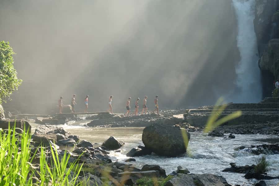 Ubud: Tegenungan Waterfall, Snorkeling, and Canyoning Tour - Snorkeling at Tanjung Jepun and Blue Lagoon Beach