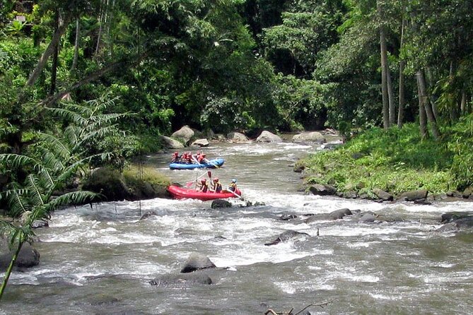Ubud White Water Rafting with Waterfall and Lunch - Transfers and the Stuff You Get: What Your Ticket Covers