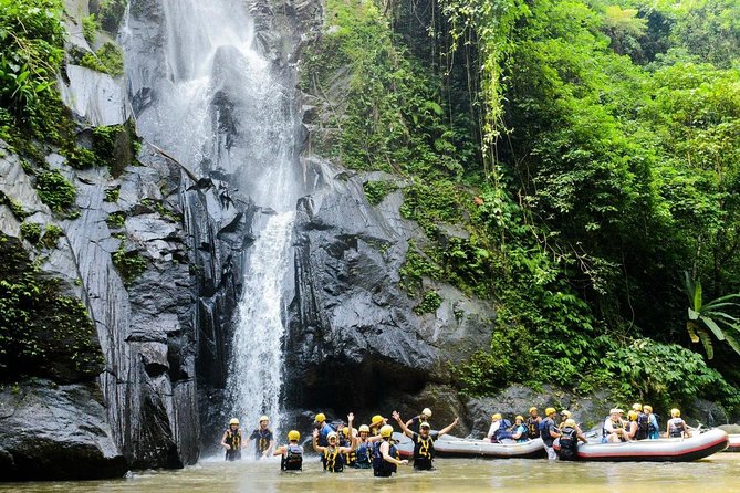 Ubud White Water Rafting with Waterfall and Lunch - The Waterfall Moments (and That Swim Stop)