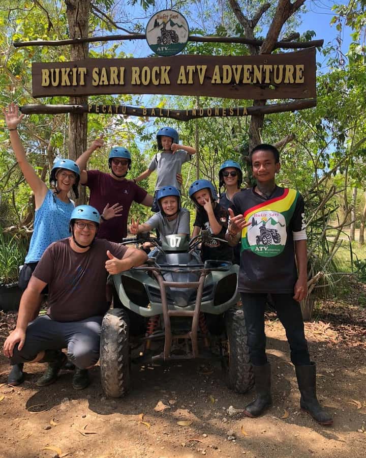 Uluwatu: Mud ATV Quad Bike Adventure Guided Tour - The Hanoman and Rahwana Tunnel Area Stop
