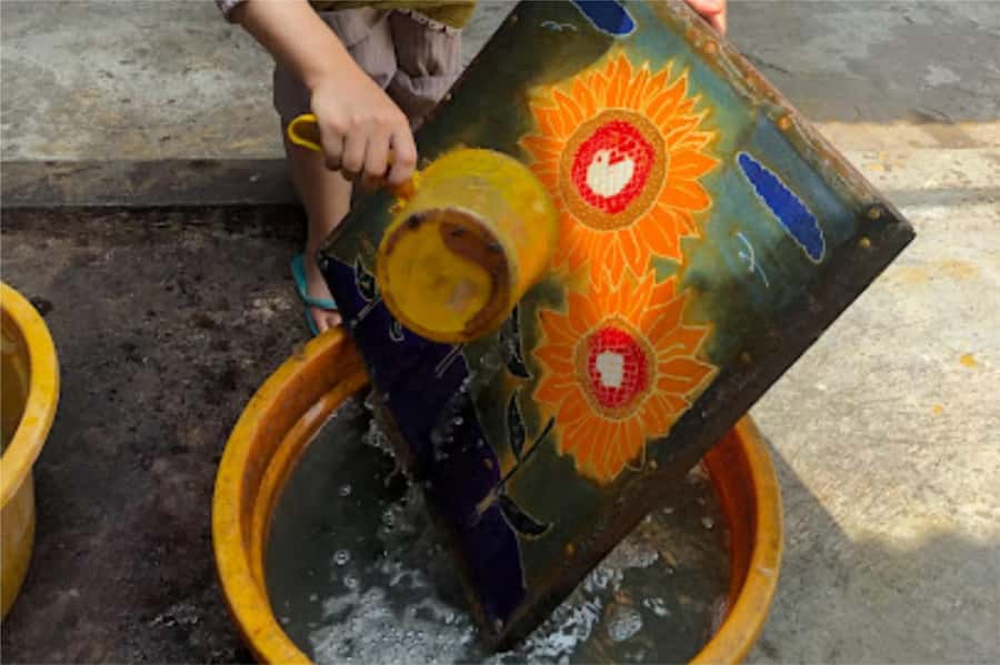 Yogyakarta: 2-hour Batik Making Course with Souvenir - The Waiting Phase That Makes the Finished Piece Look Right