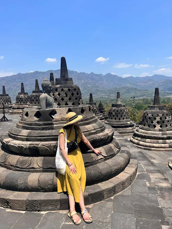 Yogyakarta: Borobudur ClimbUp (sunrise option) & Prambanan - Borobudur guided walk plus reliefs you can actually read