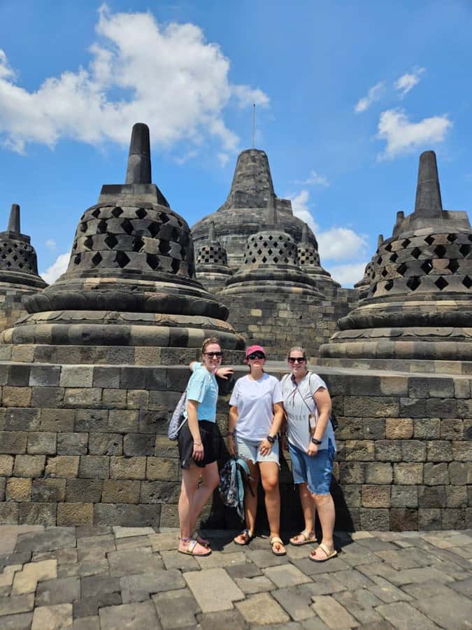 Yogyakarta: Borobudur ClimbUp (sunrise option) & Prambanan - Setumbu Hill ticket: the view bonus before the stone work