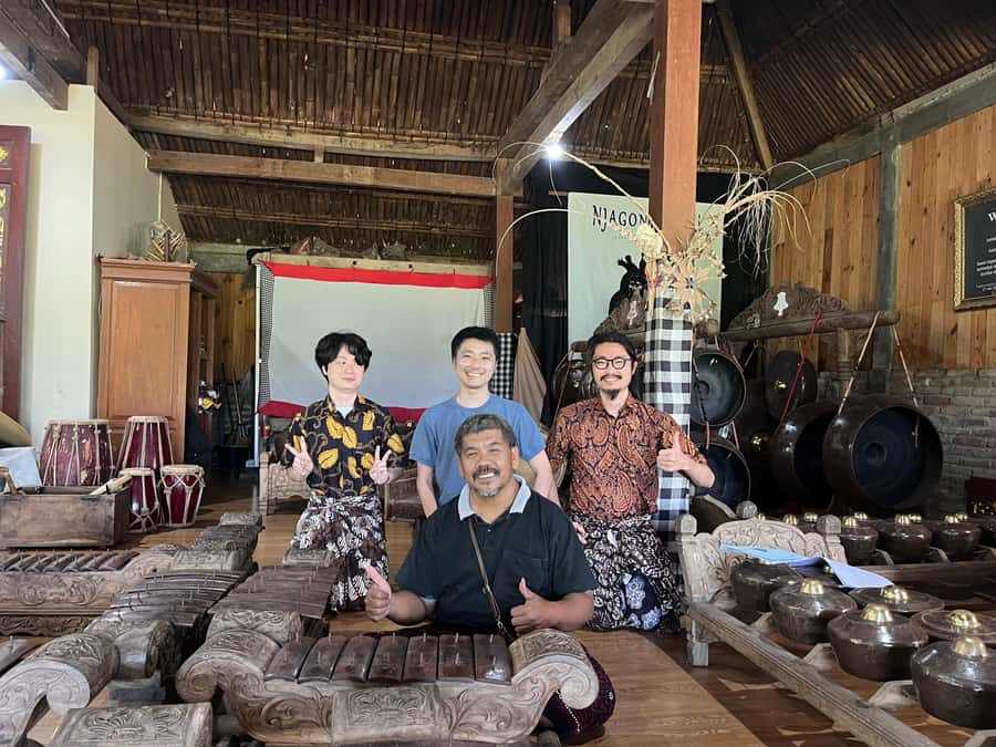 Yogyakarta: Private Gamelan Experience - Gamelan in Omah Cangkem, with rice fields as your backdrop